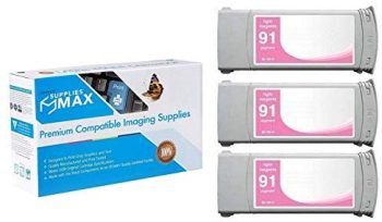 Tinta Magenta HP 91 (C9487A) SuppliesMAX 3/PK-775 ML