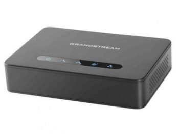 Gateway Grandstream ATA HT812 con 2 puertos FXS y 2 puertos Ethernet