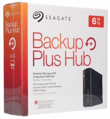 Seagate Backup Plus Hub, 6TB, USB 3.0 - STEL6000100