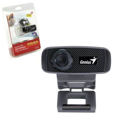 Webcam genius facecam 1000x online v2 720p usb black