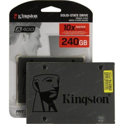 SSD Kingston 240GB, III, 2.5'', 7mm SA400S37/240G