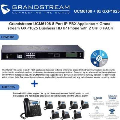 Central IP Grandstream UCM6108 PBX - UCM6108