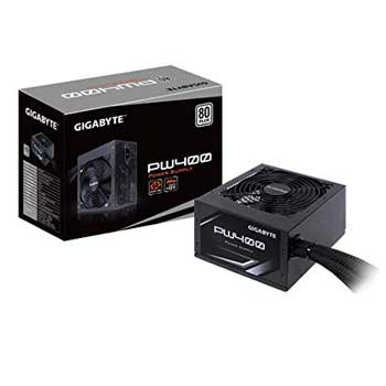 Fuente de Poder Gigabyte PW400 80 PLUS White, 20+4 pin ATX, 120mm, 400W SKU: GP-PW400