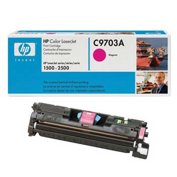 Cartucho de tóner original LaserJet HP 121A magenta (C9703A)