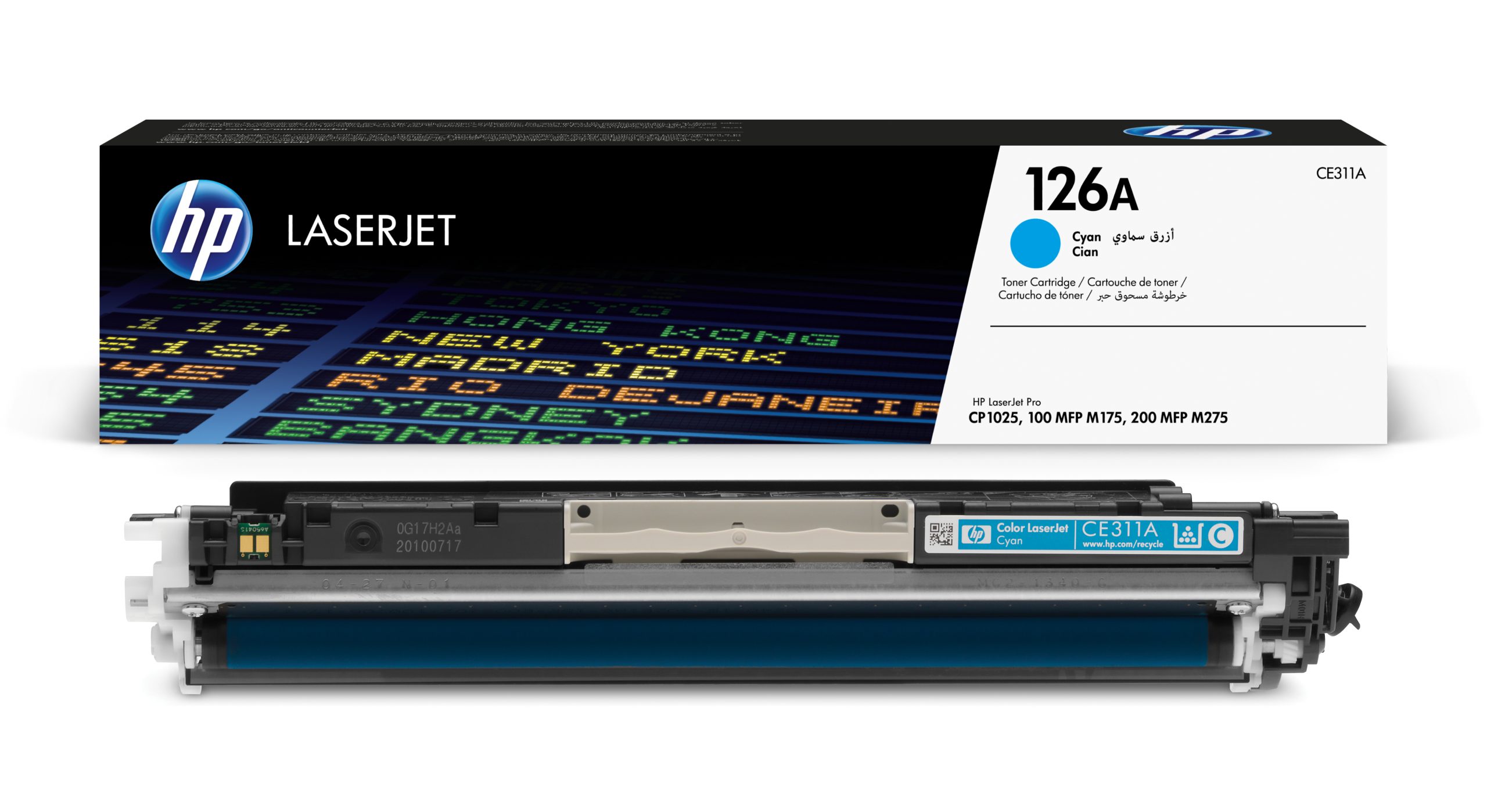 HP 126A Toner Cyan Ce312a Cp1025nw M175nw CE311A HP 126A Toner Cyan Ce312a Cp1025nw M175nw CE311A