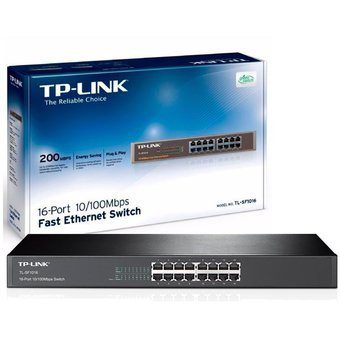 TP Link TL-SF1016 | Switch de 16 puertos 10/100Mbps