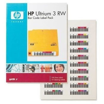 HP Q2007A LTO-3 RW 400 GB/ 800 GB BAR CODE LABELS