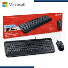 Kit Teclado y Mouse Microsoft Desktop 600 3J2-00008