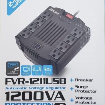 FORZA regulador automático de voltaje 1200VA FVR-1211USB