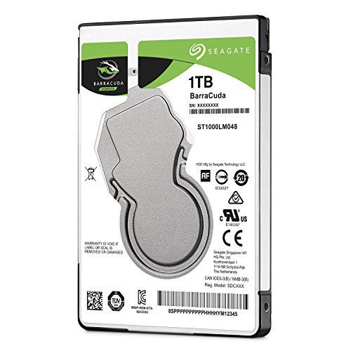 Disco Duro Seagate BarraCuda 2.5 1TB SATA 3 5400 ST1000LM048