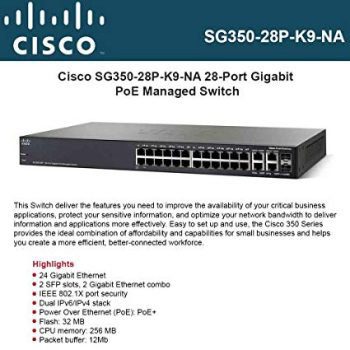 Switch Cisco Fast Ethernet SF220-24P PoE 180W SF220-24P-K9