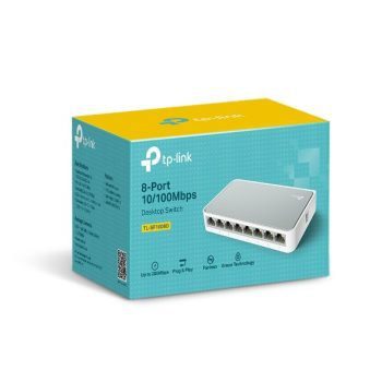 Switch TP-Link de 8 Puertos 10/100Mbps TL-SF1008D