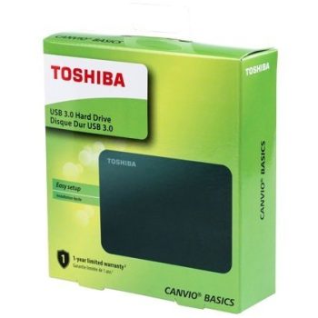 Disco Duro Toshiba Canvio Basics 4TB USB Negro HDTB440XK3CA