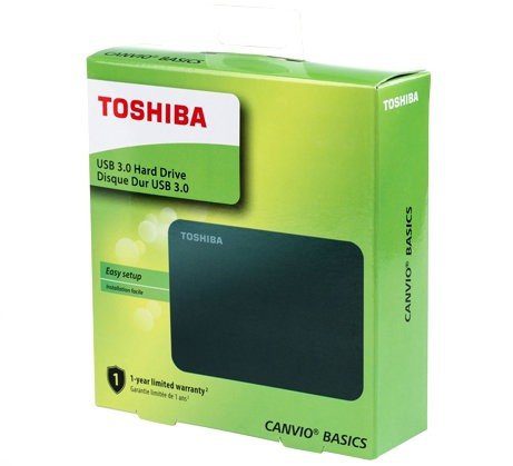Disco Externo Toshiba Basic 1TB HDTB410XK3AA