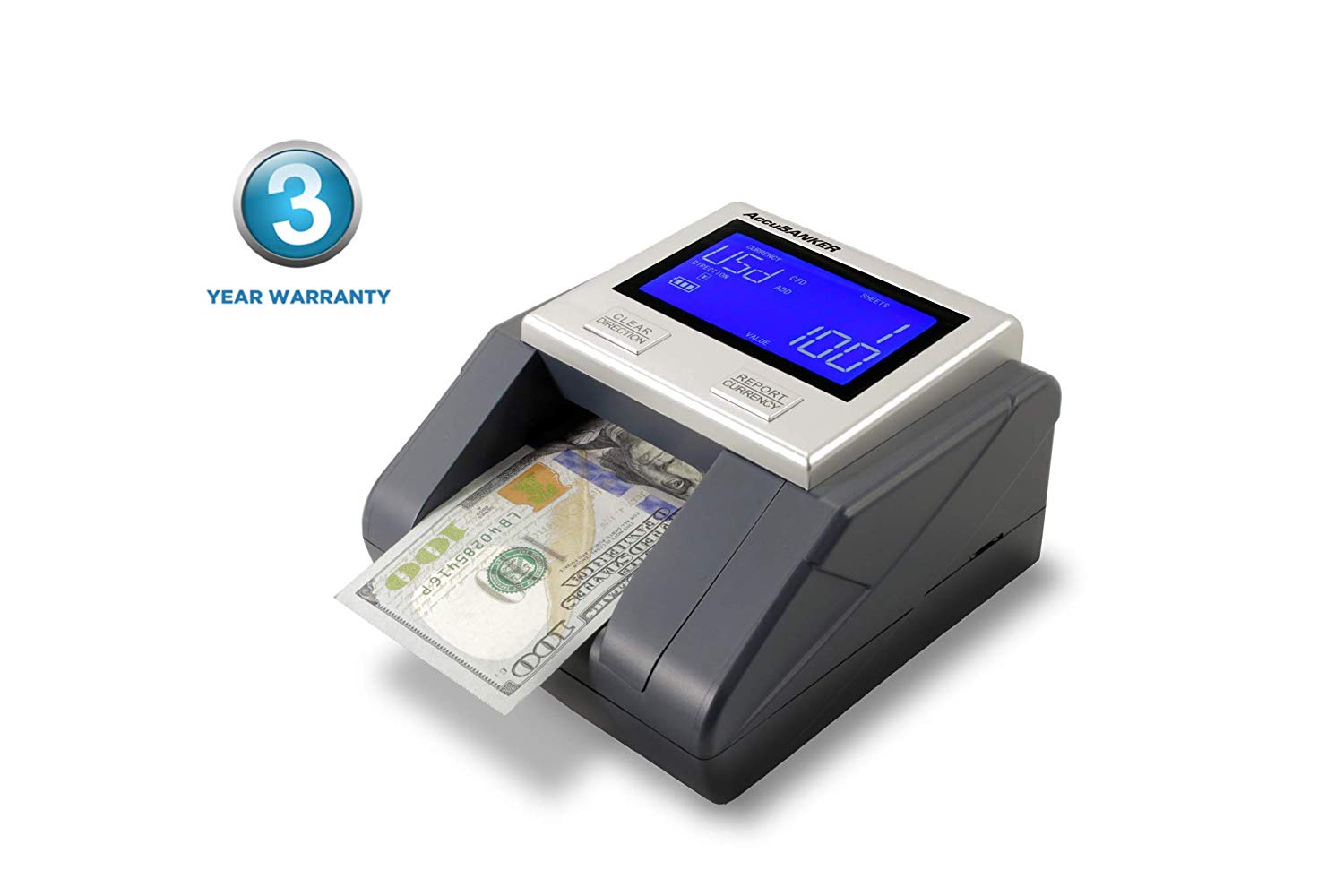 Accubanker D585 Detectores de Billetes Falsos D585