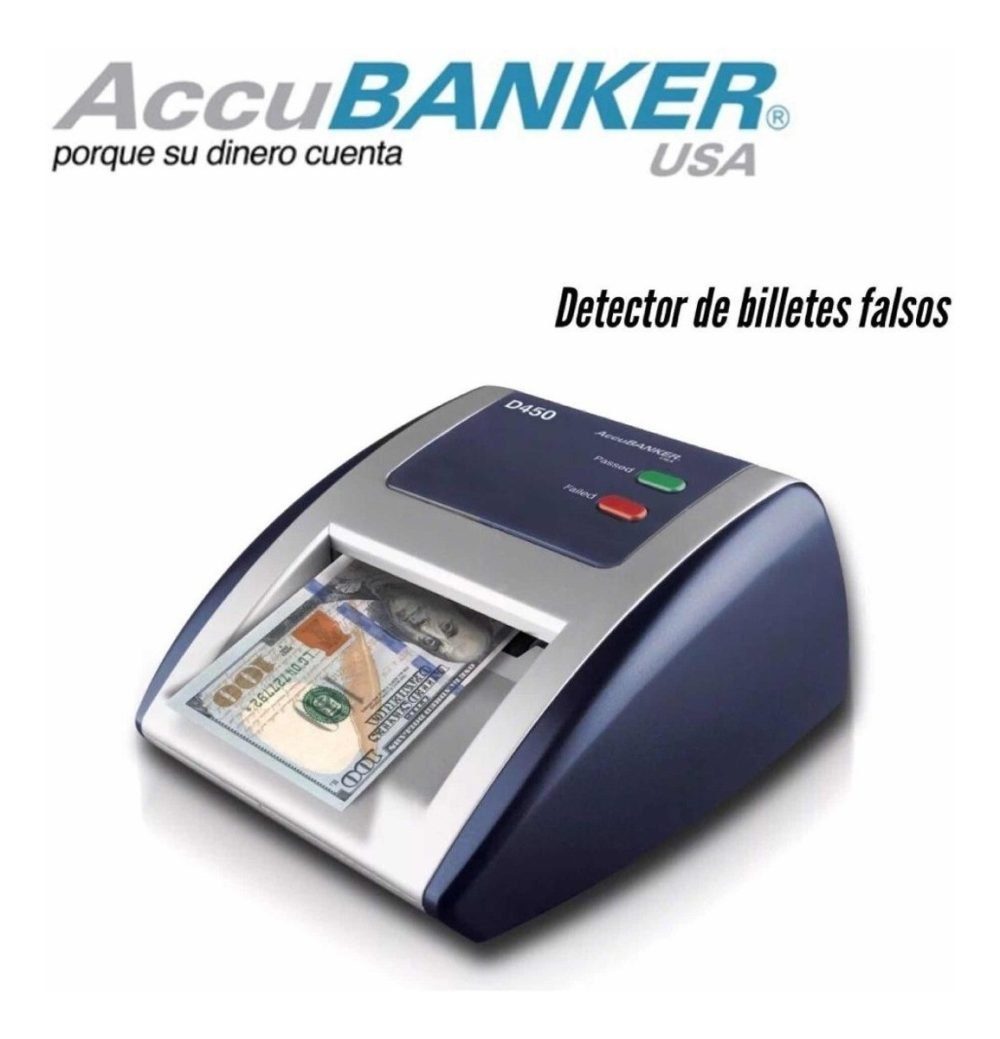 Accubanker D450 Detectores de Billetes Falsos D450