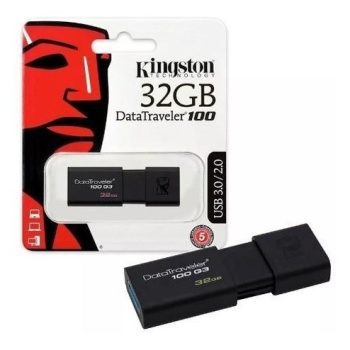 Memoria USB Kingston 32GB 100 G3 USB 3.0 DT100G3/32GB-TW