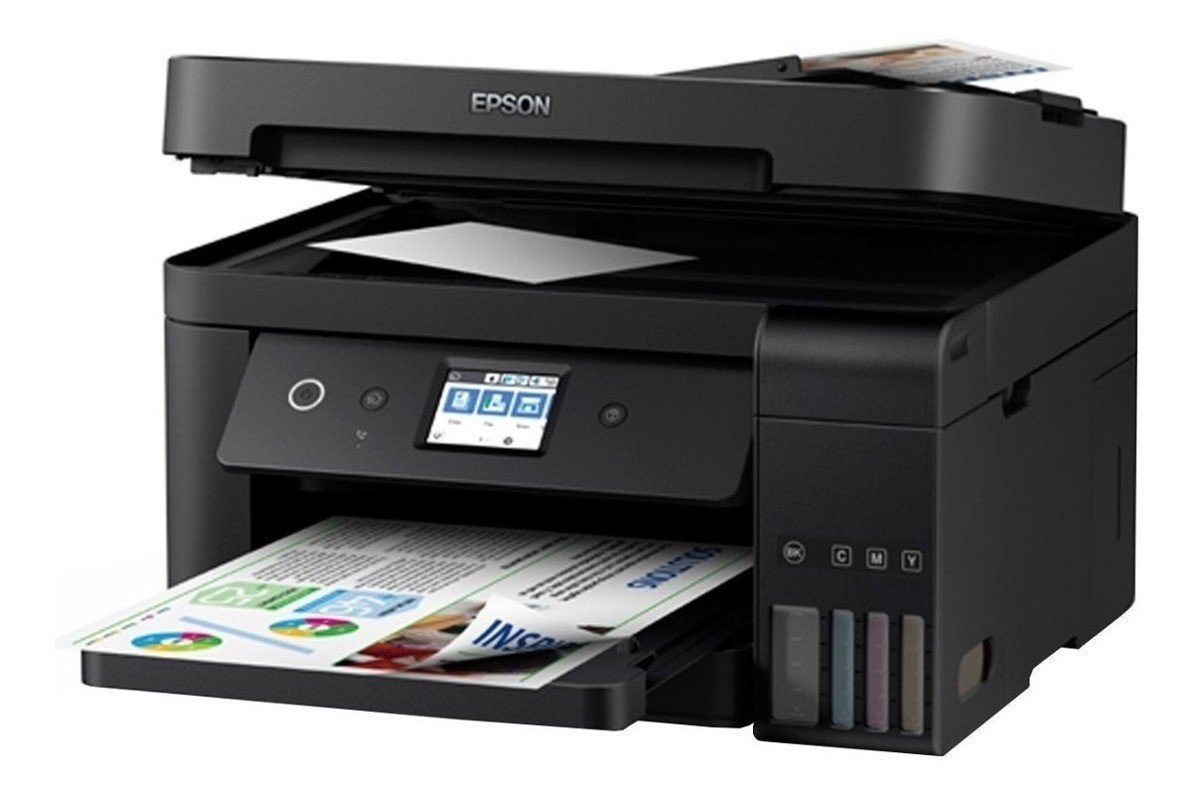 C11CG21301, Impresora Multifuncional Epson EcoTank L6161, Inyección de  Tinta, Impresoras, Para el trabajo