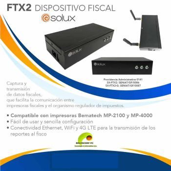 Solux Dispositivo externo captura y transmisión de datos FTX2