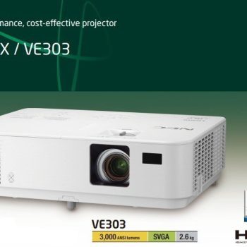 Proyector NEC NP-VE303 3000 Lúmenes NP-VE303