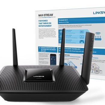 Router Wi-Fi tribanda AC2200 Max-Stream Linksys EA8300