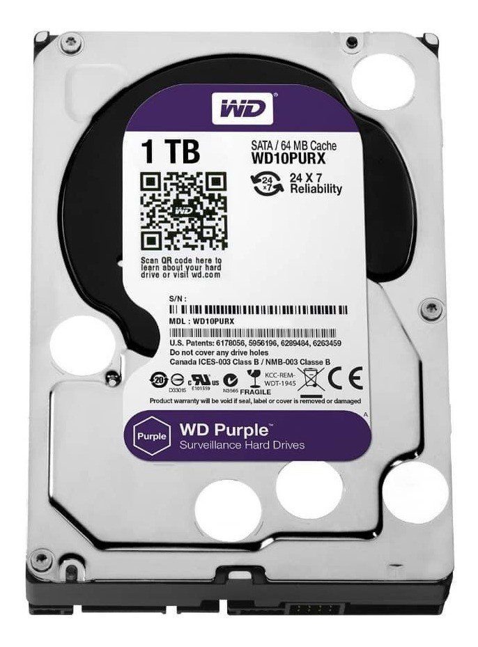 Western Digital WD Purple 3.5'' 2TB SATA III WD20PURZ