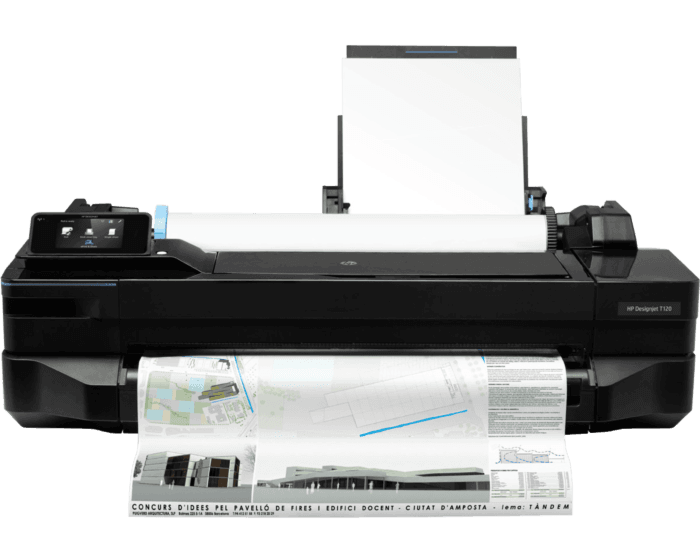 Plotter HP DesignJet T120 de 24 pulgadas CQ891C