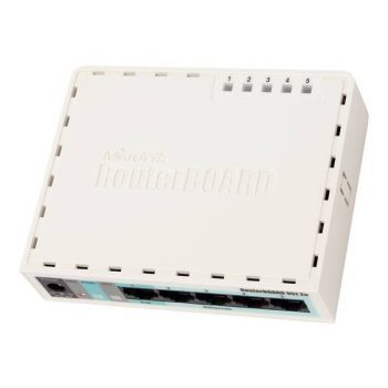 ROUTER MIKROTIK 5 PUERTOS 10-100-1000 ETHERNET RB951-2N