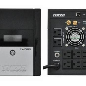 UPS FORZA 1500VA 840watts 8 tomas FX-1500LCD