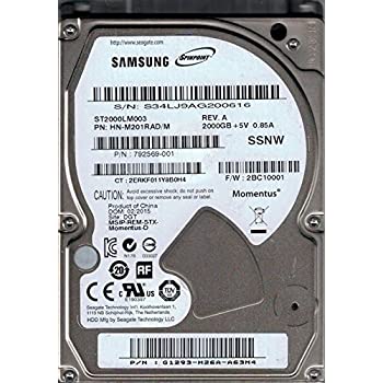 Disco Duro Seagate Spinpoint M9T 2.5" 2TB SATA 3 ST2000LM003