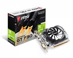 MSI VGA GeForce GT730 700M 4G DDR3 128bit DX12 HDMI N730-4GD3V2