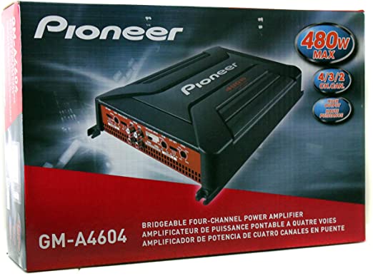 servilleta persona Celsius Pioneer GM-A4604 - Amplificador para Carro 480W GM-A4604