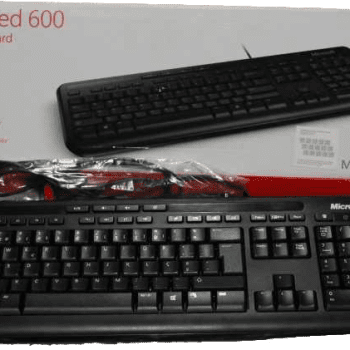 Teclado Microsoft Wired Keyboard 600 USB ANB-00004