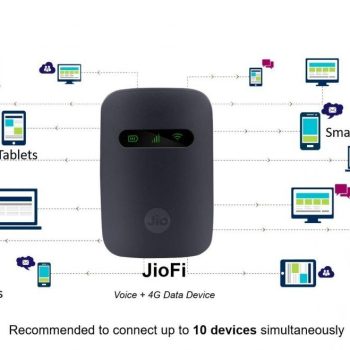 ROUTER JIOFI JMR541 BLACK 4G HOTSPOT 150MBPS JMR541