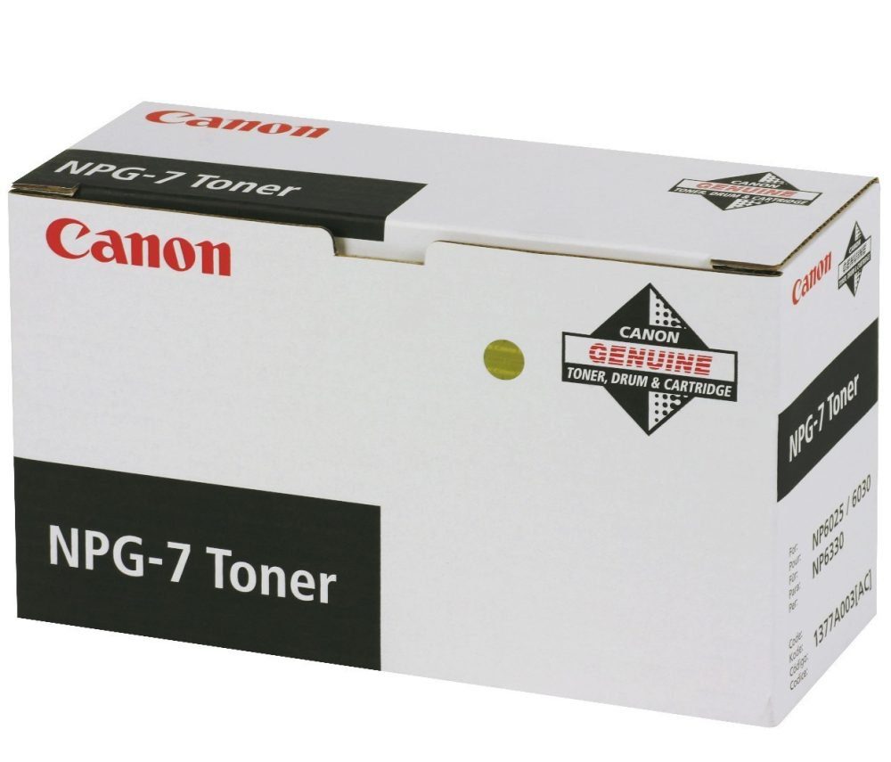 Tóner Canon NPG-7 Negro 10.000 Páginas 1377A002AA