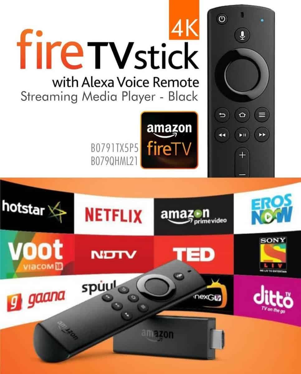 Fire TV Stick con Alexa Voice Remote reproductor multimedia B0791TX5P5