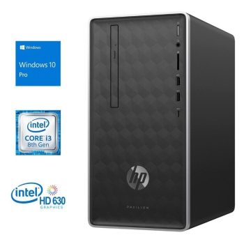 HP Pavilion Desktop 590-p0127c i3-8100 4GB 1TB 16GB Optane Memory 5QA46AAR#ABA