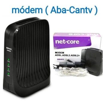 Modem Net Core Nm403 Adsl2+ Internet Compatible Con Aba