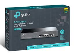 Switch TP-LINK 8 Puertos Gigabit PoE TL-SG1008PE