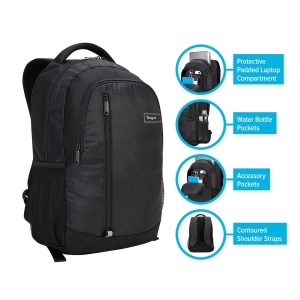 Targus 15.6" Sport Backpack (Black) TSB89104US-70