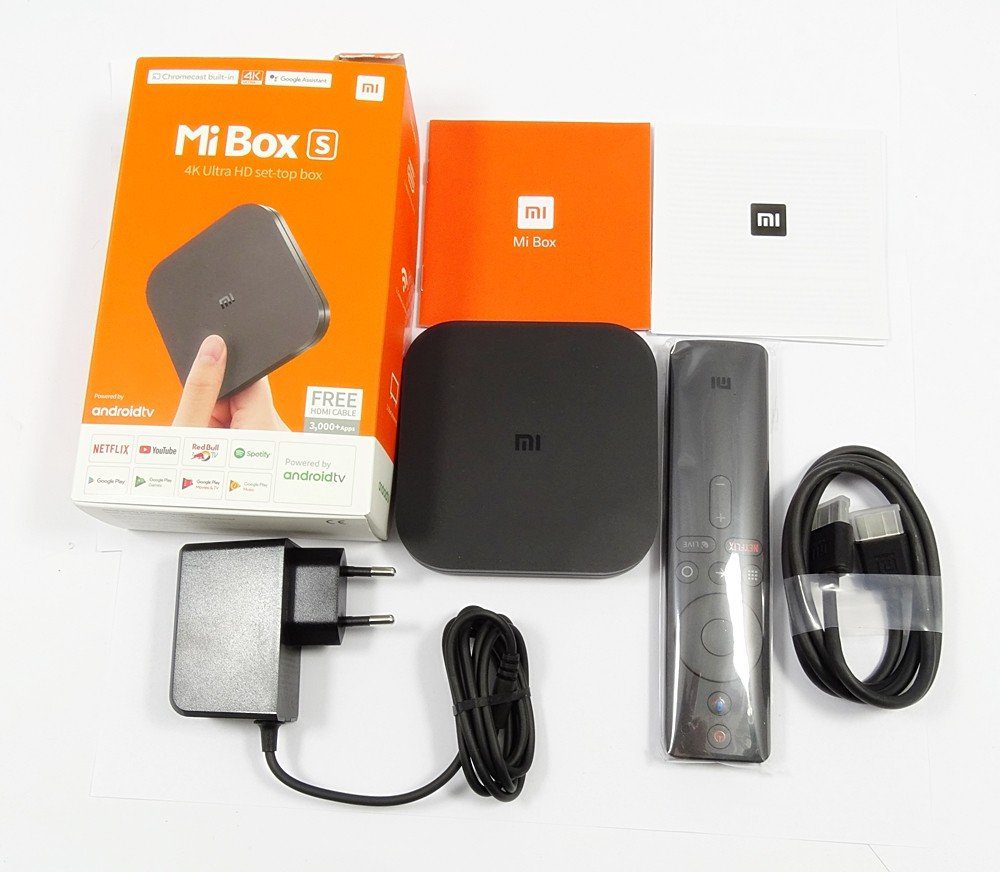 Reproductor de Streaming multimedia Xiaomi Mi Box S,Soporta Xiaomi