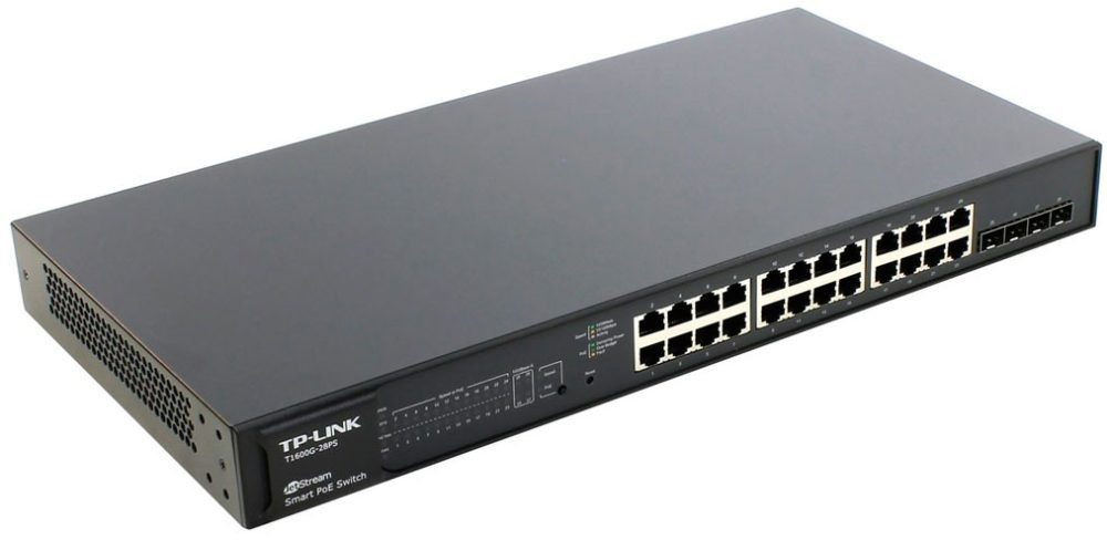 TP-LINK SWITCH JETSTREAM 24PORT POE+-B T1600G28PS