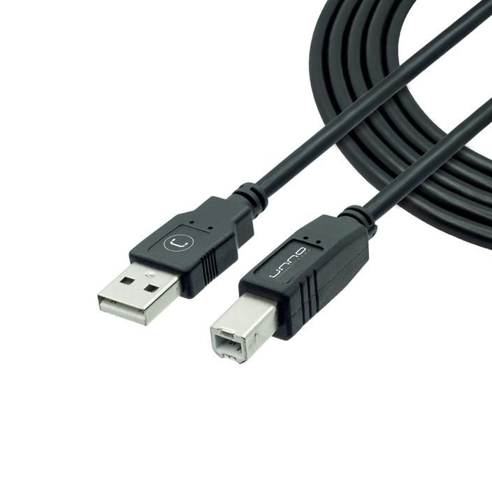 CABLE UNNO PARA IMPRESORA USB 1.8MT CB4006BK