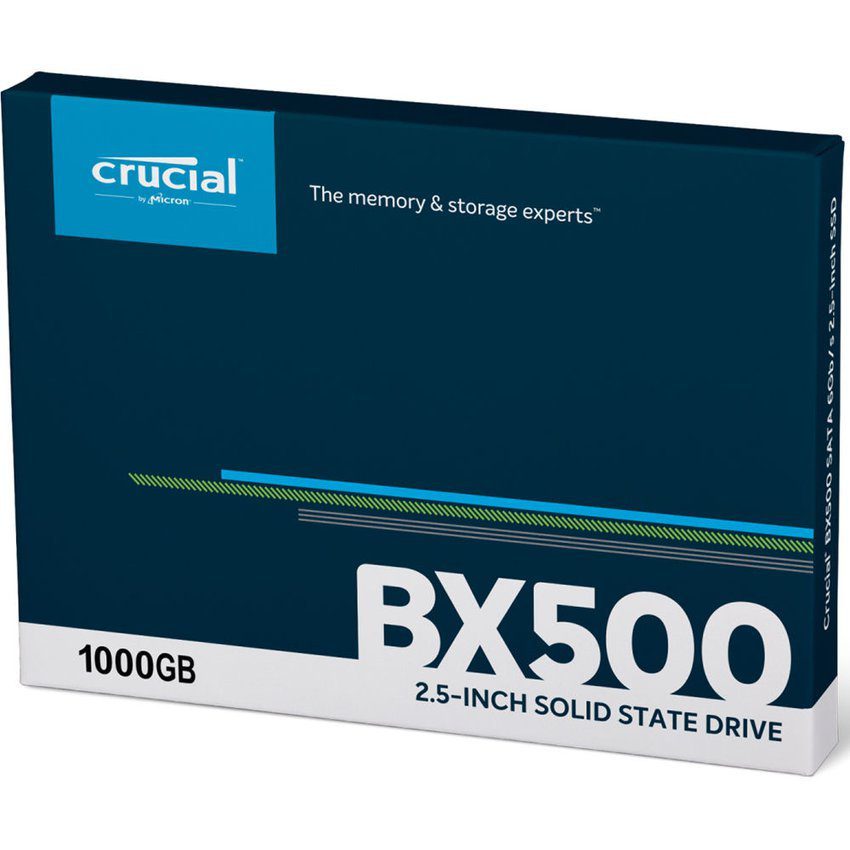 CRUCIAL DISCO DURO SSD 1TB 2.5in SATA CT1000BX500SSD1
