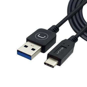 CABLE UNNO TEKNO CONECTOR USB 3.0 MACHO MACHO 1 MT TIPO C CB4054BK