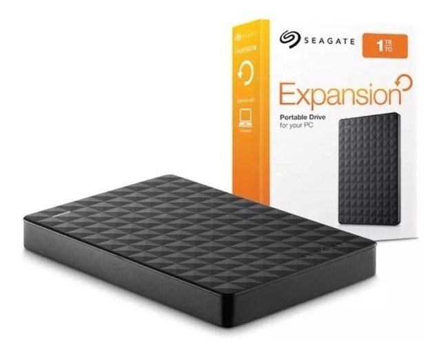 Seagate STEA1000400 Expansion Disco duro externo portátil de 1 TB para PC con USB 3.0 negro 