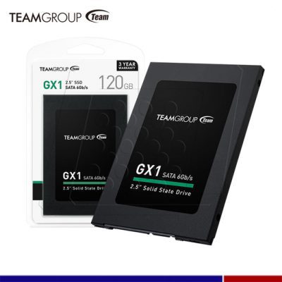 Unidad de Estado Sólido TEAMGROUP GX1 120GB 2.5 SATA III T253X1120G0C101