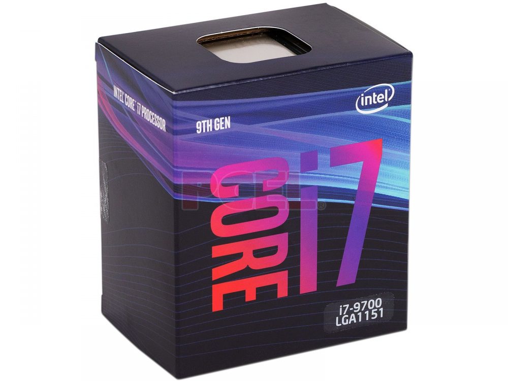 Intel Core i7-9700 1151 3GHz 8-Core 9na. Generación BX80684I79700 999J2R