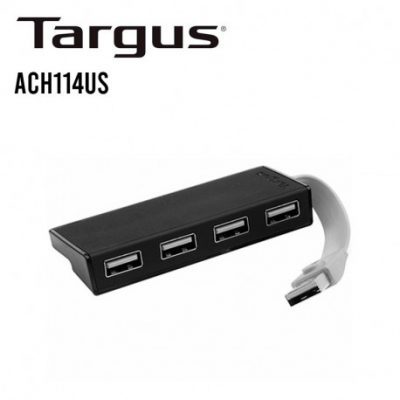 Targus ACH114US - Hub USB de 4 puertos ACH114US