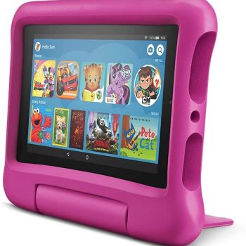 Tablet Fire 7 Kids Edition 7 pulgadas 16GB B07H8ZCSL9 Tablet Fire 7 Kids Edition, pantalla de 7 pulgadas, 16 GB, Funda protectora Rosa para niños